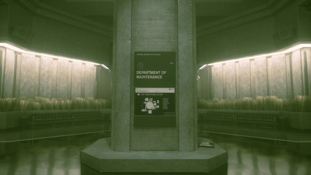 A map of the Maintenance Sector.