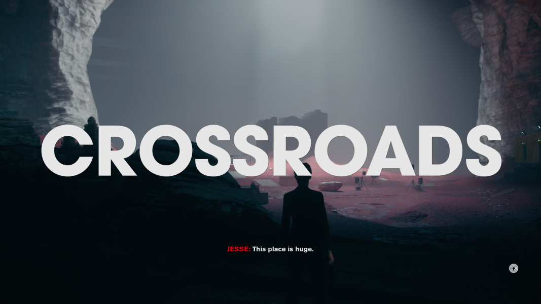 The entrance to the Crossroads.