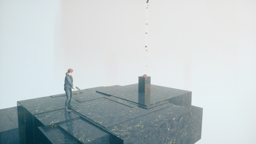 The Hotline sits on a platform in the Astral Plane.