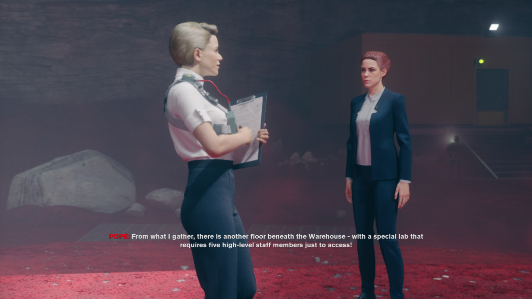 A conversation with Emily about the basement lab of the Warehouse.