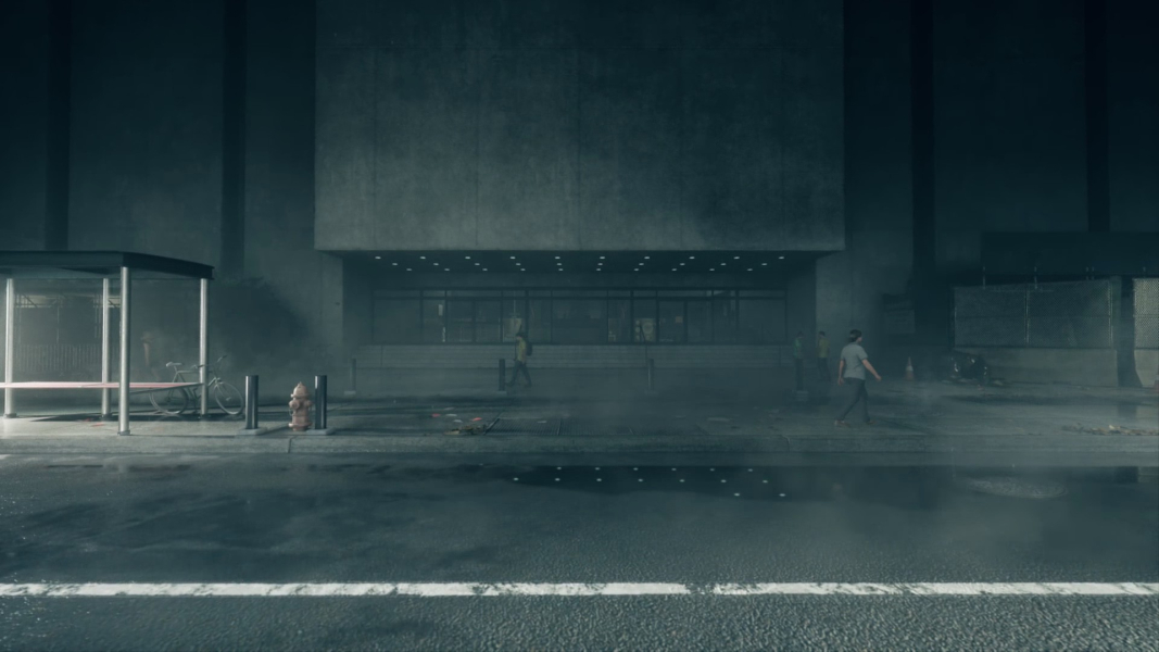 Outside of the Oldest House.