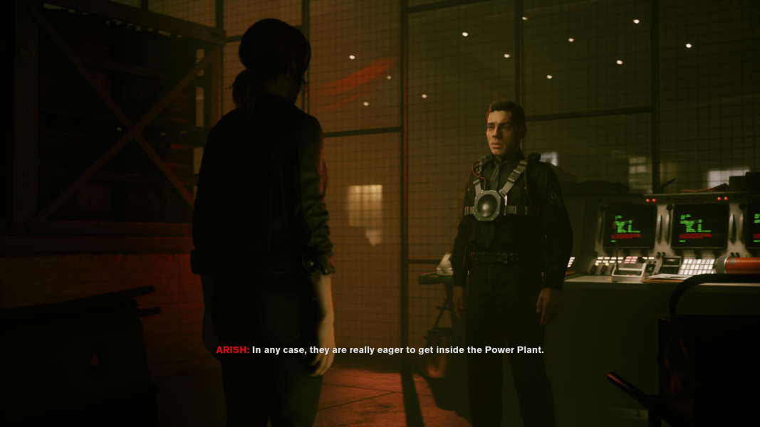 Arish is worried about the Hiss trying to get inside the NSC.