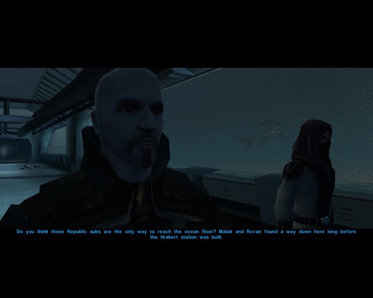 A conversation with the Sith at Hrakert Rift.